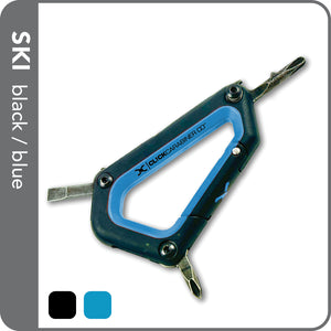 CARABINER SKI TOOL - BLUE